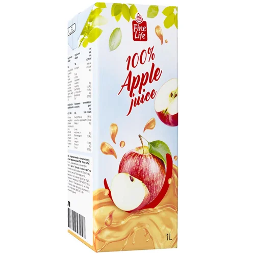 Сік Fine Life яблучний 1л