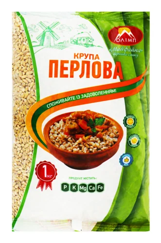 Крупа Перлова Вищого Ґатунку Олімп, 1кг