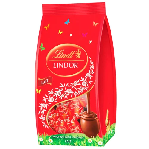 Цукерки Lindt Lindor міні-яйця молочні 180г