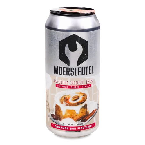 Пиво Moersleutel Cinnamon Bun Plasterer Темне, в/ґ, з/б 0.5л