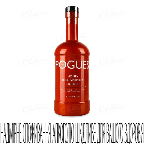 Лікер The Pogues Honey Irish Whiskey, 0,7л