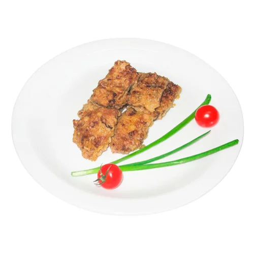 Печінка яловича смажена