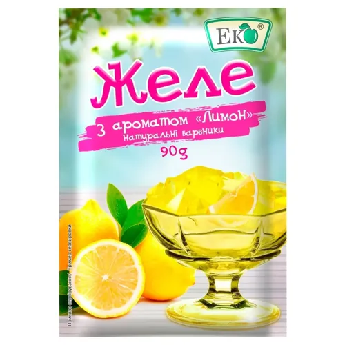Желе Еко лимон 90г