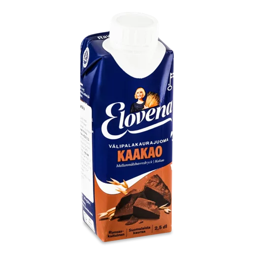Напій Вівсяний З Шоколадом Elovena, Термінально Оброблений, т/п, 250 Мл