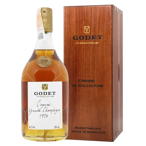 Коньяк Godet Grande Champagne 1974 40% 0,7л