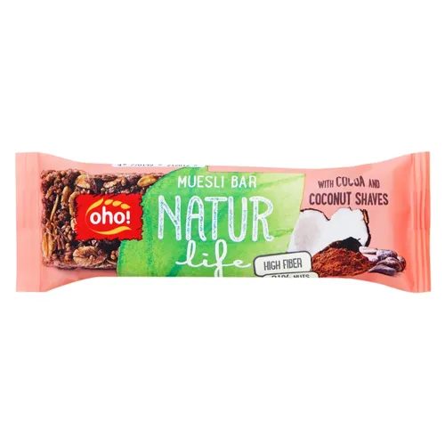 Батончик ОНО Natur Life з какао та кокосовою стружкою 30г