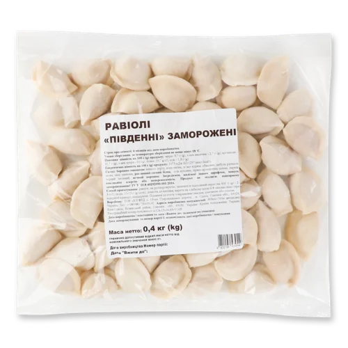 Равіолі Південні ТОВ Югфуд, м/у, 0.4 кг