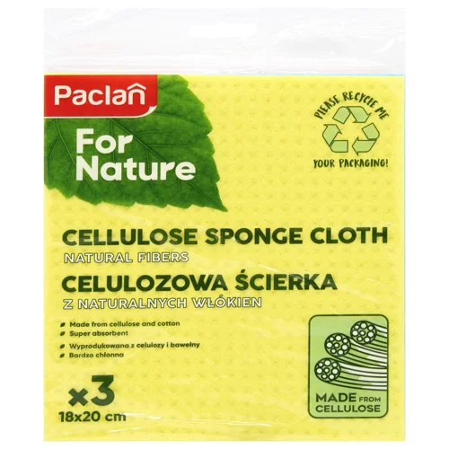 Ганчірка Paclan целюлозна 3шт