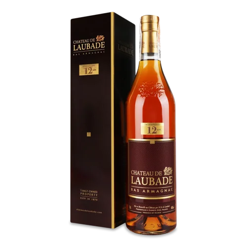 Арманьяк Вищого Ґатунку 12 Ans Intemporel Chateau De Laubade, 0.7л, 40%