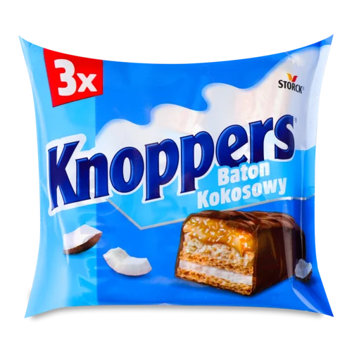 Вафельний Батончик З Кокосом Knoppers, в/ґ, 120г