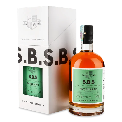 Ром Вищого Ґатунку S.B.S Antigua 2015 Bourbon Cask, 0.7л