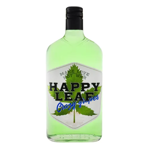 Настоянка 0.5л 38% Crazy grapes Happy Leaf пл