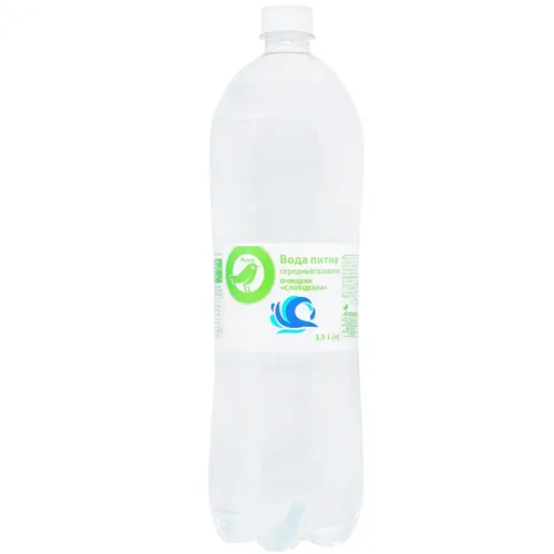 АШАН GB/ ВОДА ГАЗОВАНА 1,5Л