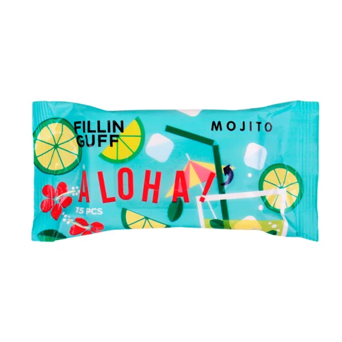 Серветки Вол Fillin Guff Aloha Лайм-М'ят, в/ґ, 15 шт