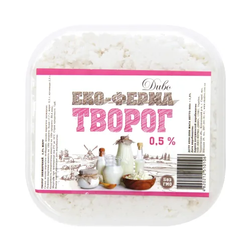 Творог Еко-ферма Диво знежирений 0,5%