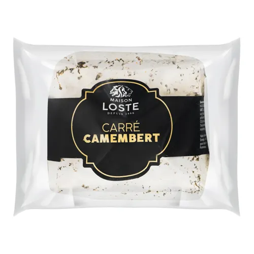 Ковбаса з сиром Camembert Carre Loste в скляній банці 250г