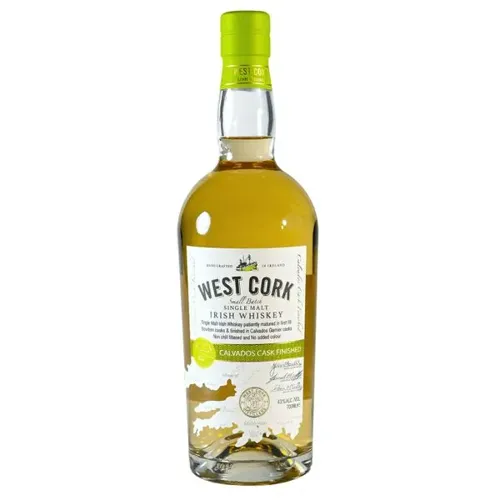 Віскі West Cork Calvados Cask Finished Single Malt Irish Whiskey, 43%, 0,7л