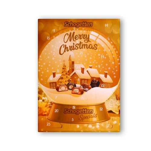 Адвент-календар Schogetten з шоколадними цукерками 199г
