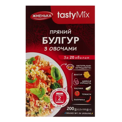 Булгур з овочами Жменька