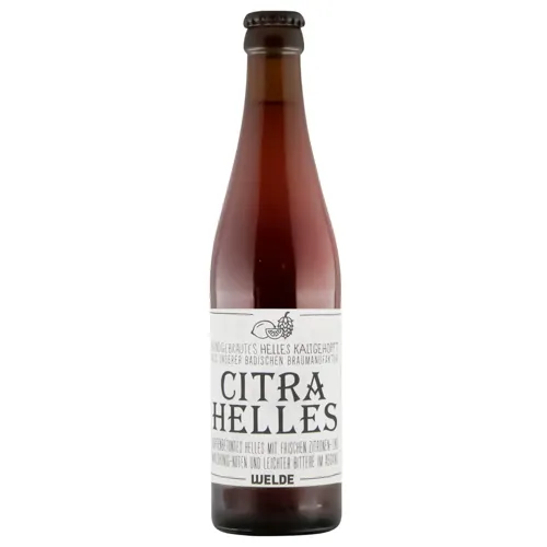 Пиво Welde Citra Helles світле фільтроване 5,2% 0,33л