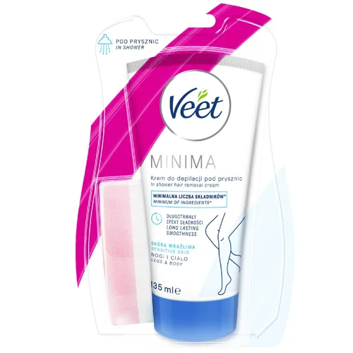 Крем для депіляції Veet Minima для чутливої шкіри 135мл