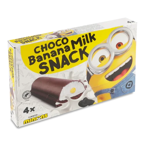 Бісквіт Minions Choco Banana зі смаком банана