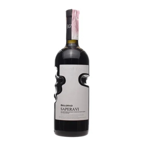 Вино 0.75л 13.5-14% червоне сухе Saperavi Bolgrad пл