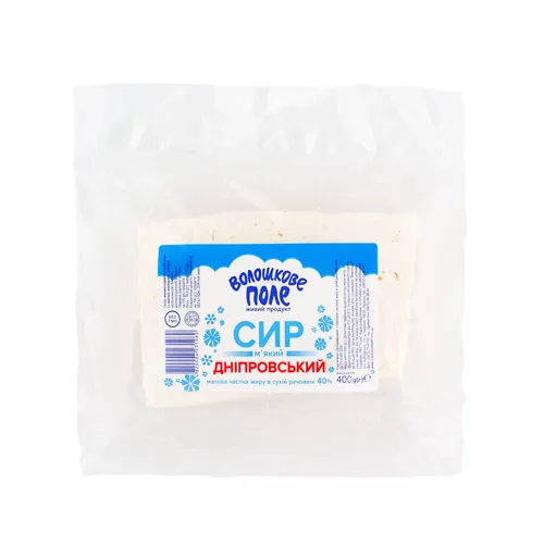 Сир 40% м'який Дніпровський Волошкове поле м/у 400г