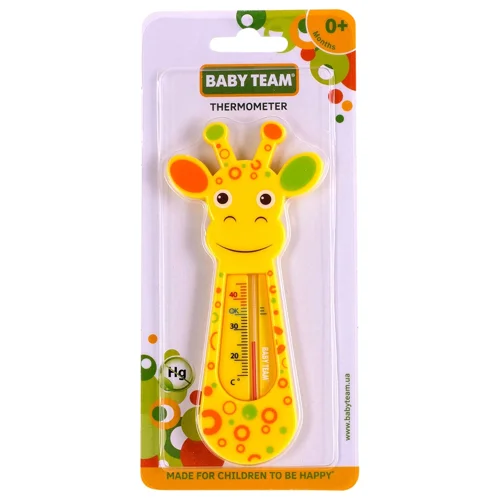 Термометр Baby team Жираф для води