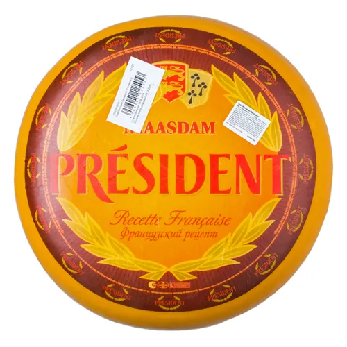 Сир President Мааздам 48% голова ваговий