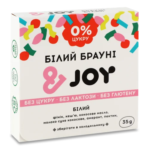 Десерт Брауні Вищого Ґатунку, Картонна Упаковка, 60г