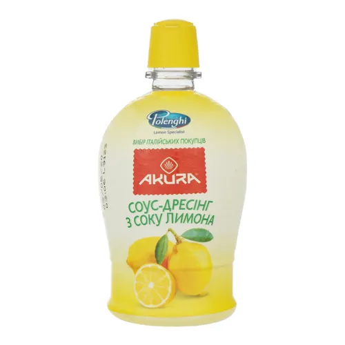 Соус-дресінг з соку лимона Akura пл 200мл