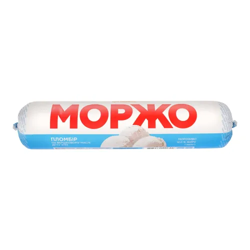Морозиво 12% пломбір Моржо Три ведмеді м/у 1кг