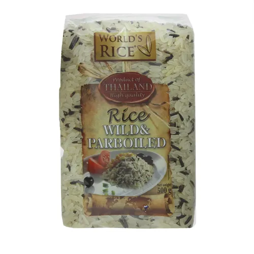 Суміш рису Дикий+Парбоілд World's Rice м/у 500г