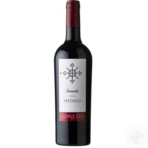 Вино Corvezzo Refosco червоне сухе 13% 0,75л