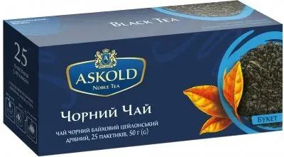 Чай черний Askold сорт Букет 2г х 25 пакетиків