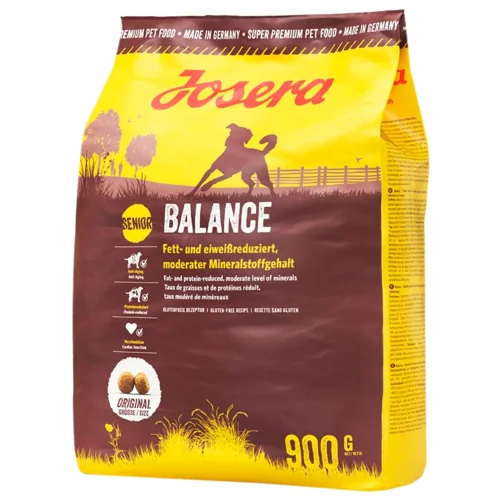 Корм сухий Josera Balance з домашньою птицею для літніх собак 900г