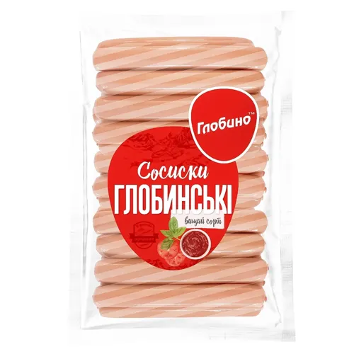 Сосиски Глобино Глобинські вищого сорту
