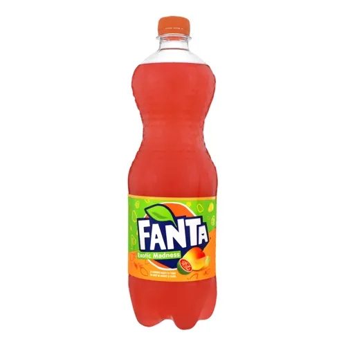 Напій безалкогольний сильногазований зі смаком манго та гуави Fanta 1л