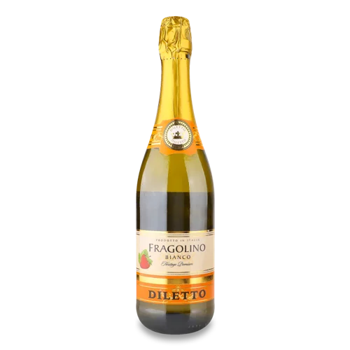 Напій Виноградний Fragolino Bianco Солодкий 7% 0.75Л, Diletto