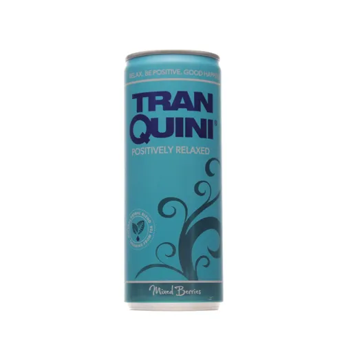 Напій безалкогольний середньогазований Mixed Berries Tranquini з/б 250мл