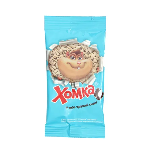 Ядра соняшнику смажені несолоні Хомка м/у 50г