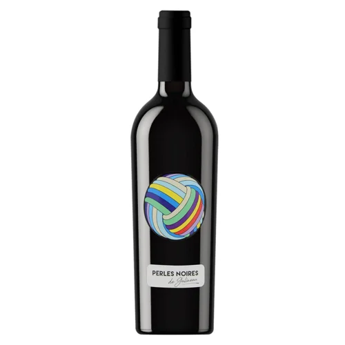 Вино Perles Noires Malbec AOP червоне сухе 13,5% 0,75л