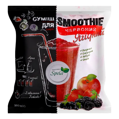 Суміш заморожена для червоного смузі Ягідна Spela м/у 350г