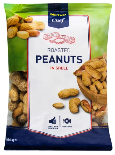 Арахіс Смажений У Шкарлупці Metro Chef, м/у 200г