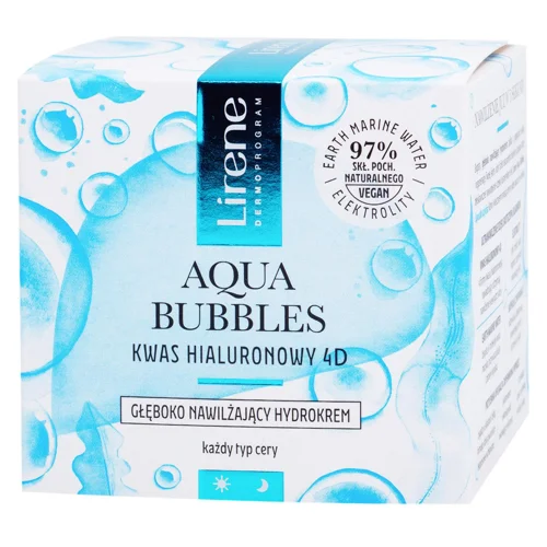 Гідро-крем для обличчя Lirene Aqua Bubbles 50мл