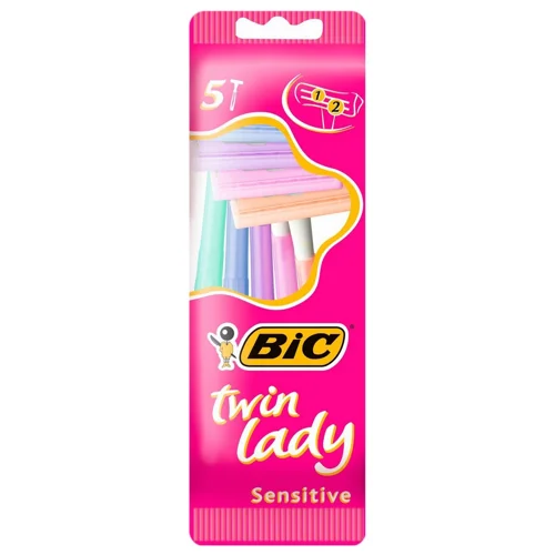 Бритва BIC Twin Lady жіноча 5шт
