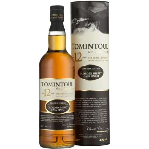 Віскі Tomintoul Single Malt Oloroso 12yo 0,7л