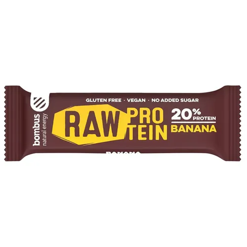 Батончик протеїновий «Bombus» банан 50г