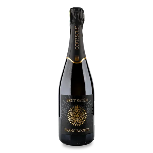 Вино Ігристе Біле Брют Франчакорта Cortesole 750мл 12.5% натуральне